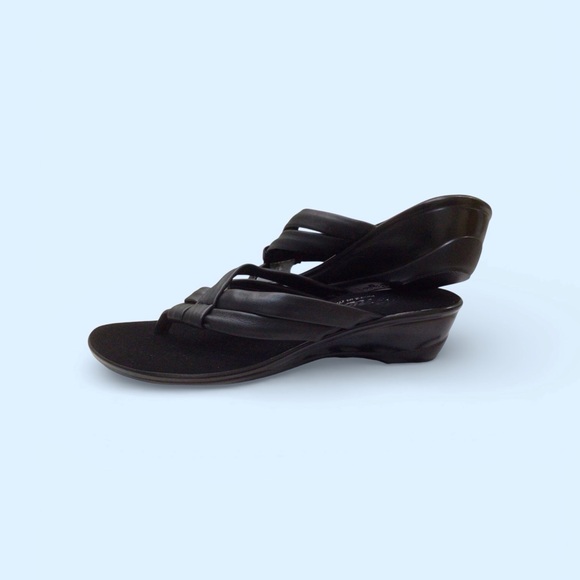 Onex Black Slide Sandals for Women - Picture 3 of 5